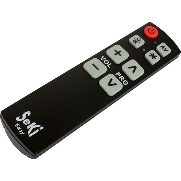 SeKi Easy black - Learnable big button remote control