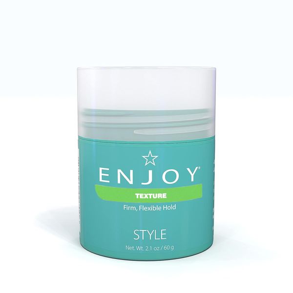 ENJOY Texture, 2 oz. - Firm, Flexible Hold, For All Hair Types, Hair Styling Cream, Hair Styling Gel, Curly Hair Products, Hair Waver, Hair Styling Products