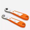 Ratcheting Right Angle Screwdriver Hex Drive Offset+10PC Bit Kit automotive tool