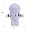 USB Night Light Powered White Astronaut Shape Portable Reading Desk Lamp DC For