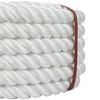 Aoneky Twisted Polypropylene Rope, White (5/8 inch x 25 ft)