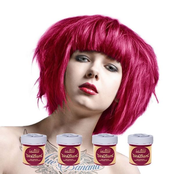 La Riche Directions - Set of 4 Semi-Permanent Hair Colour - 88ml Jars