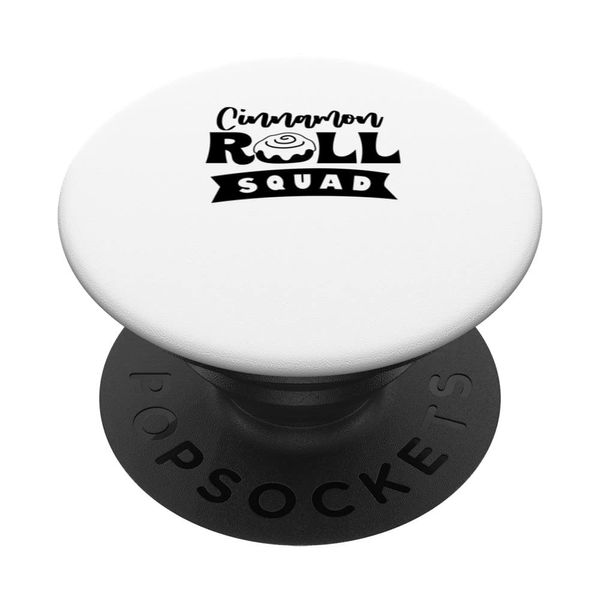 Cinnamon Roll Squad Hobby Chef Eating PopSockets Swappable PopGrip