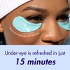 Klorane Smoothing and Soothing Eye Patches with Cornflower and Hyaluronic Acid, 7 ct.
