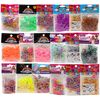 Toyland® 6000 Mixed Loom Band Refills - Assorted Designs