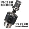 Magnetic Drill Tool Adaptor Clamping Range 1/16'' -1/2'' with 3/4'' Weldon Shank