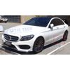 For Universal Car Gloss Black Side Skirt Extension Rocker Panel Lip Splitters