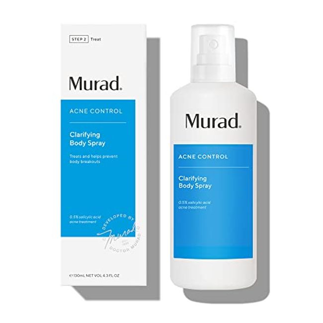 Murad Clarifying Body Spray - Acne Control Salicylic Acid Treatment - For Clearing Body Acne, 4.3 fl oz