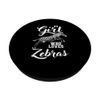 Wild Zebra Africa Zoo PopSockets Adhesive PopGrip