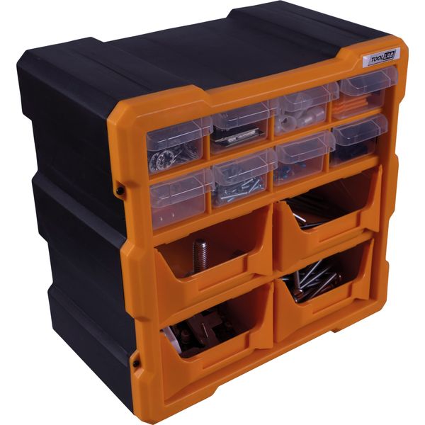 Horizontal Modular Monoblock 30 Drawer 9 Bin Set, Storage Box. Tool Storage, Tool Organiser with Pull out Drawers.Modular Cabinet.
