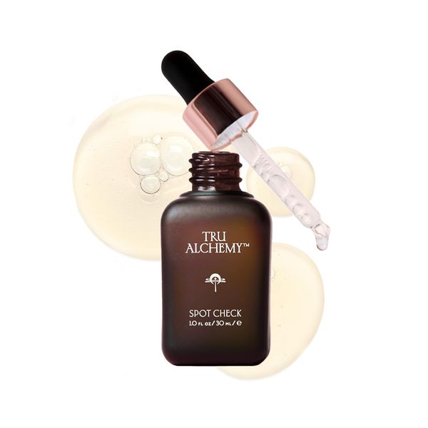Tru Alchemy Spot Check Dark Spot Remover For Face - Niacinamide, Hyaluronic Acid, Lactic & Glycolic Acid Serum - Age Spot Remover for Face for Women - Dark Spot Corrector for Face - 1 fl oz/30 ml