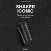 Bulk Iconic Shaker Bottle, With Wire Mixing Ball, Jet Black, 750 ml