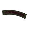World War Two Free Luxembourg Forces Overseas Flash, Made in England