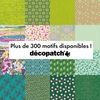 Décopatch Happy Lemon Paper, 30x40cm (Pack of 3 sheets)