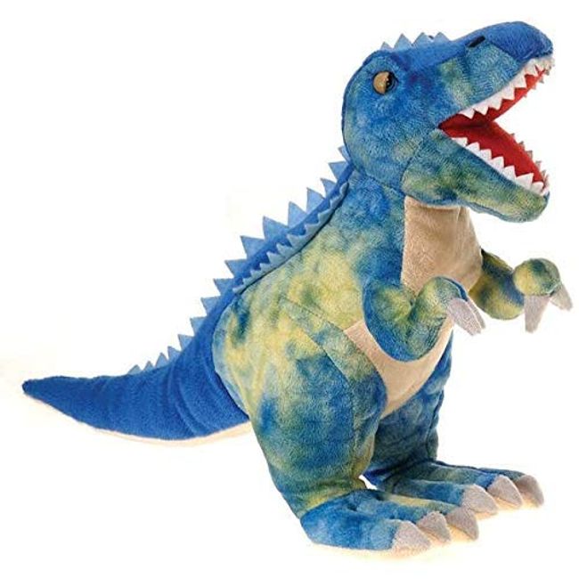 Fiesta Toys Blue T-Rex Tyrannosaurus Rex Dinosaur Plush Stuffed Animal Toy - 19 inch