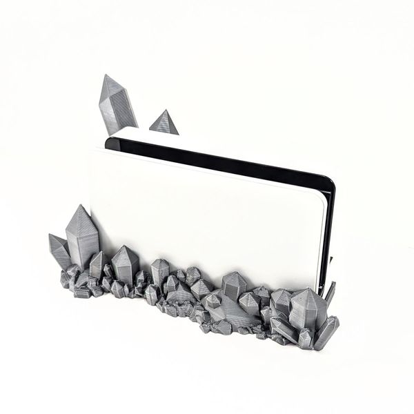 3D Cabin Stand For Switch Dock Console Crystal Holder Station Skin Scene Display - OLED Version