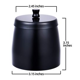 Medium Outdoor Ashtray with Lid for Cigarette, Smokeless Stainless