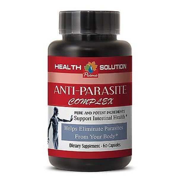 Parasite Cleanse Detox - ANTI PARASITE COMPLEX 1 Bottle 60 Capsules