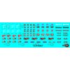 1/64 'Racing Emblems'' Assorted Decal SCR-0067