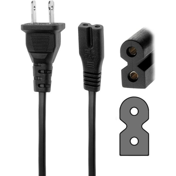 AC Power Cord Cable For Monster Rockin' Roller Mini Portable Bluetooth Speaker