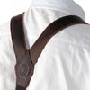 TOURBON Men's Y-Back Adjustable Elastic Suspender with Hooks Work Suspender Gift