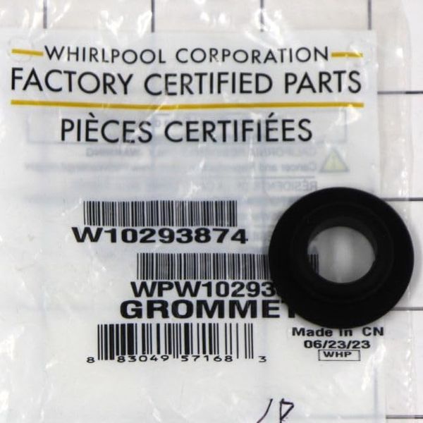 WPW10293874 Range Infinite Switch Grommet