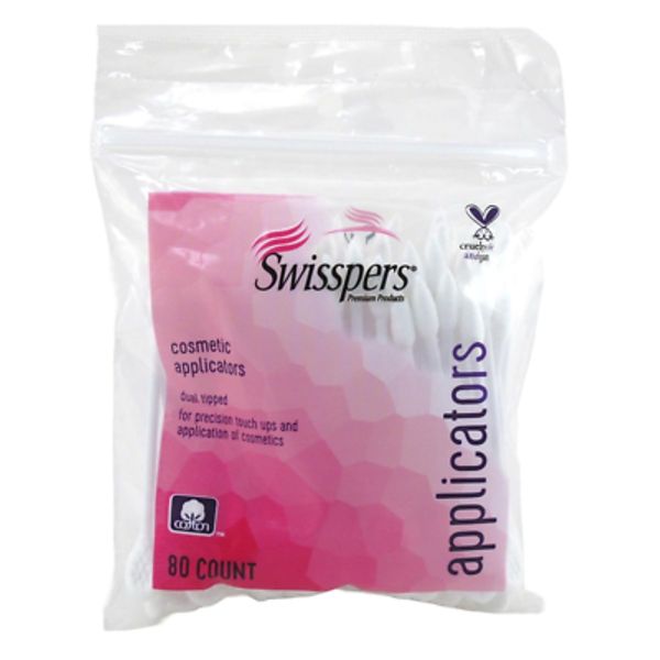 Cotton Swabs 240 Count Cosmetic Applicators Triple Pack for Makeup & Skincare