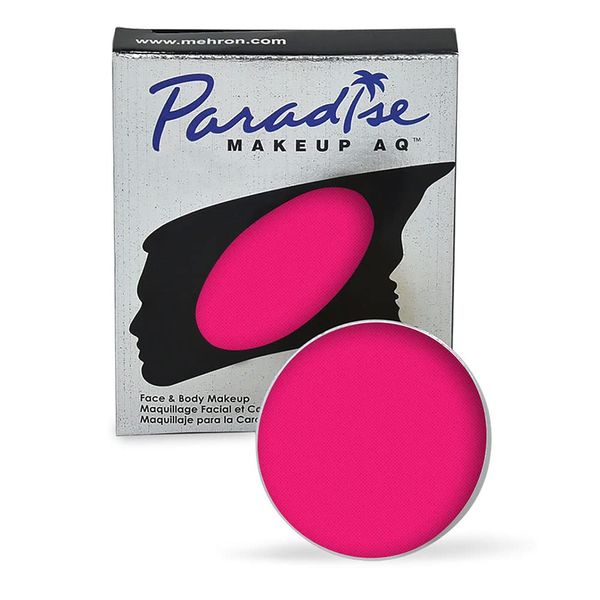 Mehron Makeup Paradise Makeup AQ Refill (.25 oz) (Intergalactic – Neon Pink/Coral UV)