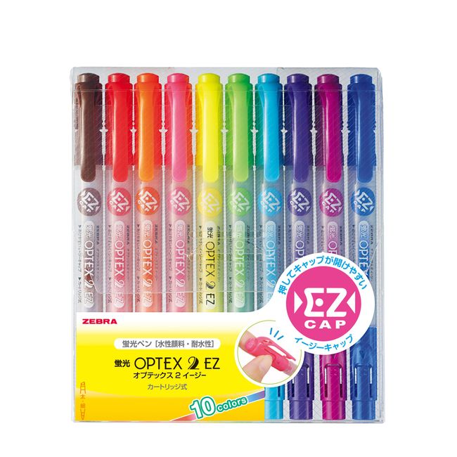 Zebra highlighter pens oputekkusu 2 EZ