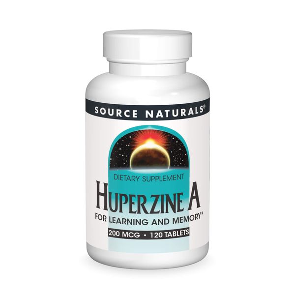 Source Naturals Huperzine A, for Learning & Memory* 200 mcg - 120 Tablets