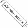 Inline 3/8-inch Carbon Taste & Odor Post Filter - 2-inch x 10-inch