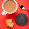 "Thir-tea!" Engraved Slate Coaster - Funny 30th Birthday Gift For Tea Lovers