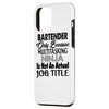 iPhone 15 Plus Bartender Because Ninja Not Job Title-Funny Bartending Smartphone Case