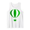 Green Hot Air Balloon Tank Top