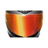 StableNeino Motorcycle Helmet Visor Compatible with AGV K6/K6S (Aurora Red)