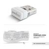Perixx Periboard 612W Replacement Nano Receiver - Compatible with Both Black and White Model - White