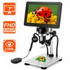 TOMLOV 7" Digital Microscope 1200X Coin microscope 12MP Ultra-Precise Focusing