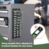 WORKPRO Magnetic Socket Organizer, 1/4-Inch Drive Aluminum Alloy Socket Rail NEW