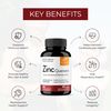 Sandhu’s Zinc Quercetin 120 Vegetarian Capsules – Zinc Supplements for Antioxidant Immune Support Zinc for Men and Women – Gluten, Soy, Dairy Free