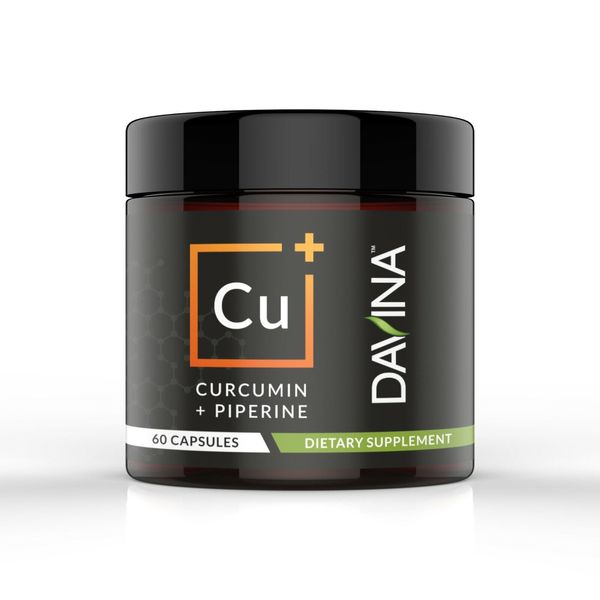 Curcumin + Piperine (Inflammation, Antioxidant, Bone & Joint) 60 caps by Davina