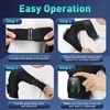 Heated Shoulder Brace Vibration Massage Compression Support Joint Pain Relief