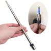 QISF 300mm Long Bit Holder, 1/4 Inch Hex Shank Quick Release Bar Socket Screwdriver Bit Extender Holder, Self-Locking Extension Drill Chuck Adapter Conversion Tool