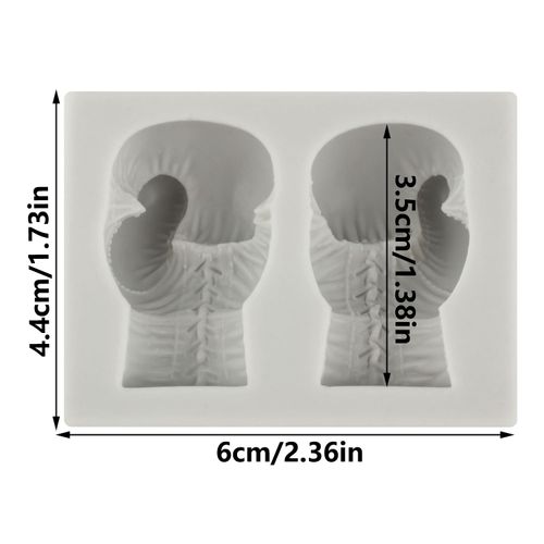 CANYANGMOLD Boxing Glove Candy Silicone Molds for Cake Decoration Cupcake Toppers Fondant Chocolate Gum Paste Polymer Clay