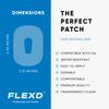 Flexd - G6 Adhesive Patches Waterproof for Dexcom G6 Adhesive Patches – Durable G6 Overpatch – CGM Adhesive Patches (35 Pcs) – Clear Transparent