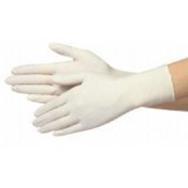 Ebno Latex Gloves No.450 L Natural (100 Sheets x 20 Boxes) Dispo Latex Gloves