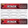 Racing Optics XStack 10216C fits all Arai with vent cutouts Tear Offs 30