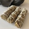 3x White Sage 4" Smudge Sticks