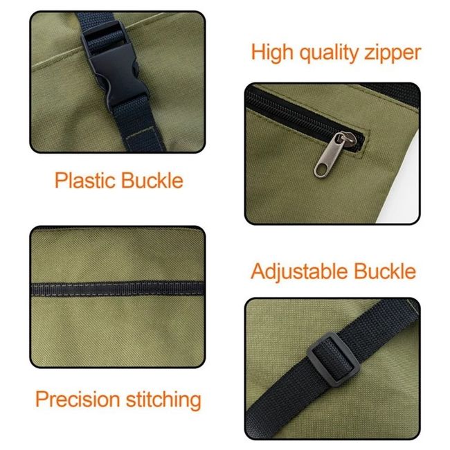 Portable Tool Roll Bag Pouch Wrench Screwdriver Pliers Roll Bag