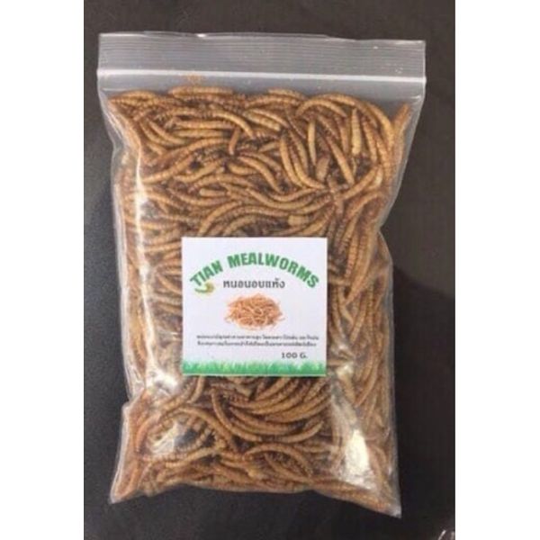 Natural Dried Mealworms Premium Exotic food pet supplier fish reptile animal fee