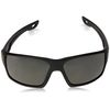 Cébé Sunglasses, Strickland Black Matte-Zone Polarized Grey Silver, L